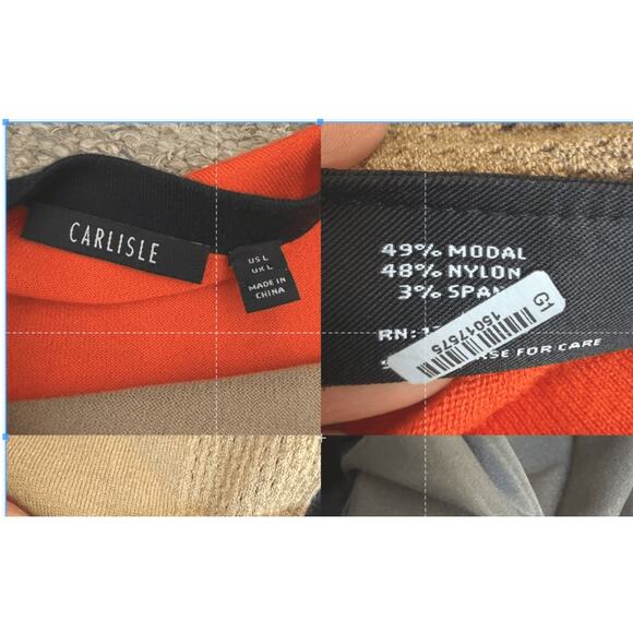 Carlisle Sweater Tan Orange - Picture 4 of 6